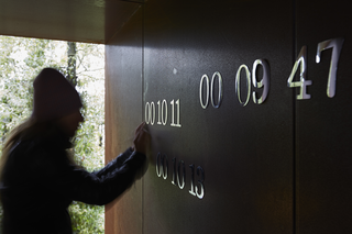 L'alcòva d'acciaio di Umberto Cavenago, Barbara De Ponti sets her work Time map, 2015, Photo @ Bart Herreman