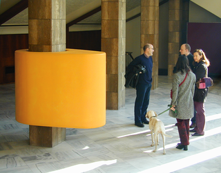 Superfetazione a camme, Installation at Ridotto del Teatro Manzoni in Monza, Photo © Mario Gorni